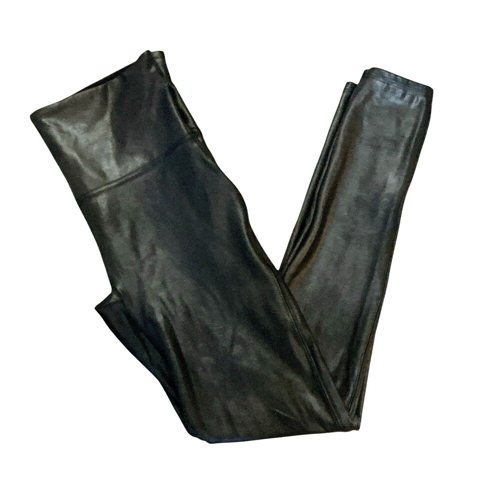 Spanx Women Leggings Size S  Black Stretch Casual Ankle Length